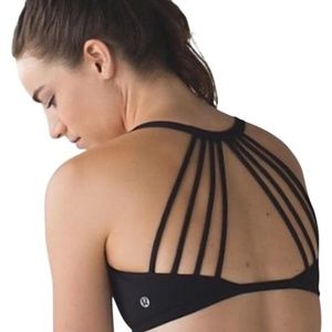 Lululemon Black Sports Bra sz 10